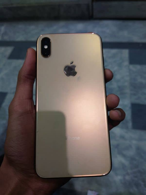 IPHONE XS MAX 256GB GOLD COLOUR WATER PACK JV  10/10 2