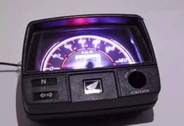 Speed meter of CD 70 motorcycle. Free home delivery.