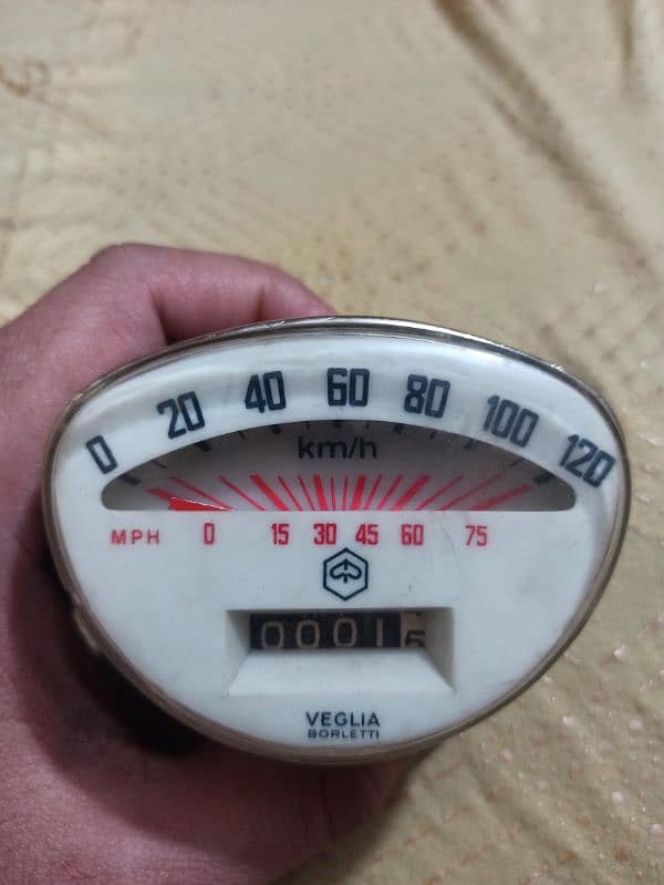 vespa super meter 0