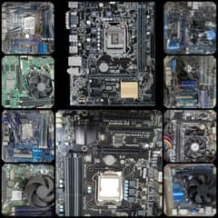 Gaming motherboard 1st 2nd 3rd 4th 6th 7th ryzen intel amd msi asus