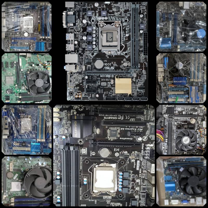 Gaming motherboard 1st 2nd 3rd 4th 6th 7th ryzen intel amd msi asus 0