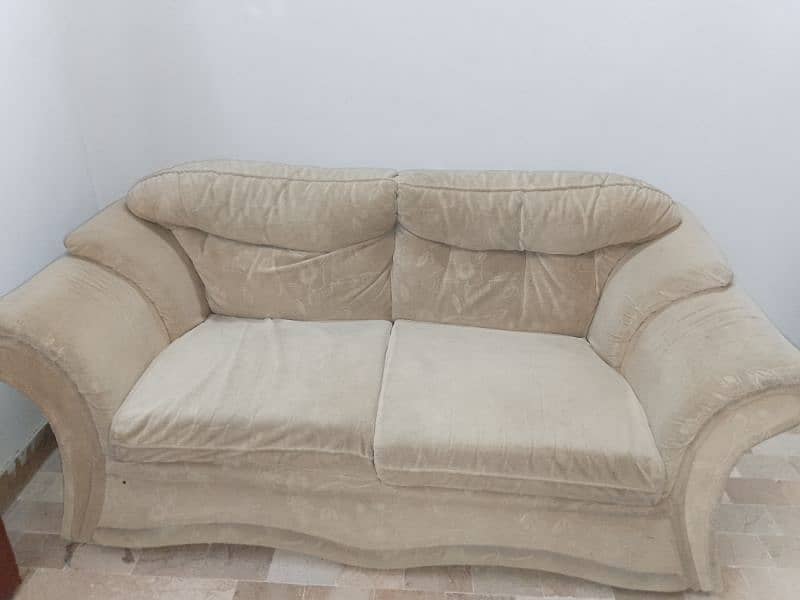 7 seater sofa set + 3 tables 2