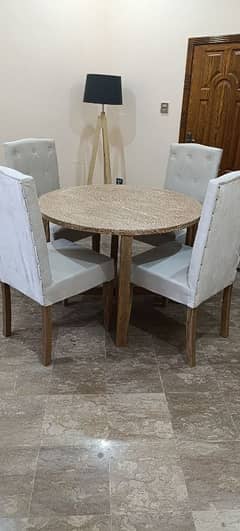 Elegant 4-Seater Dining Table Set for Sale!