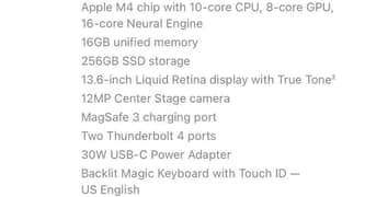 Apple Macbook Air M4 2025 Latest Model Lauched on 13:3:2025