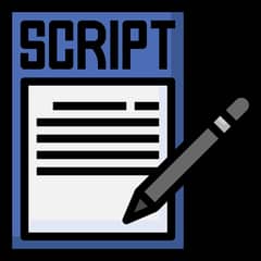 Film, YouTube & Ad Scripts Available!", Quality Scripts for Your Proje