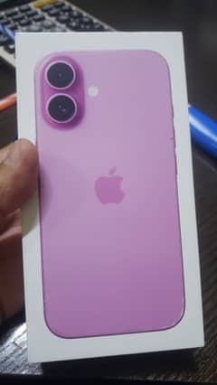 Iphone 16 128gb Boxpack Non Active Tale & Pink color