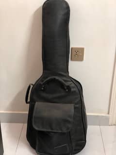 Pure leather guitar bag