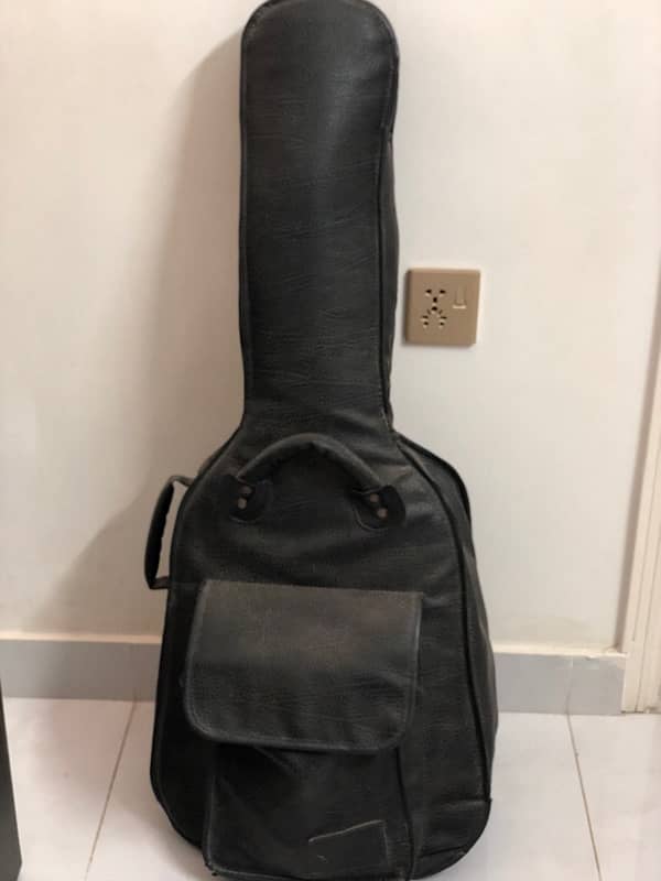 Pure leather guitar bag 0