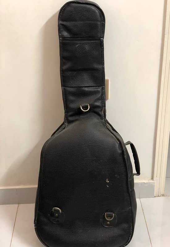 Pure leather guitar bag 2