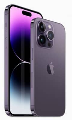 iphone 14 pro max like new purple  color  10/10 condition 98 % battery