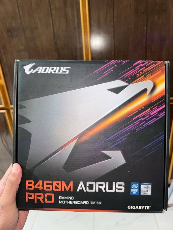 INTEL I5 10400F AND B460M PRO AUROS MOBO GAMING PC 1