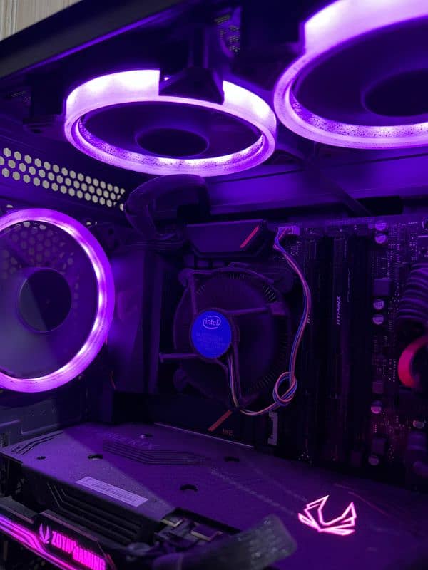INTEL I5 10400F AND B460M PRO AUROS MOBO GAMING PC 3