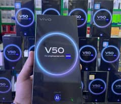 VIVO V50 (12/256GB) AMOLED CURVED SCREEN 90W Fast charge New Box Pack