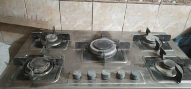 5 burner stove