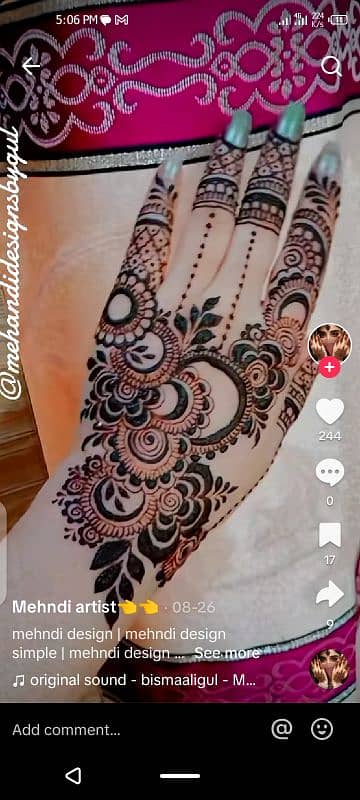 mehndi, mahndi Artist 2