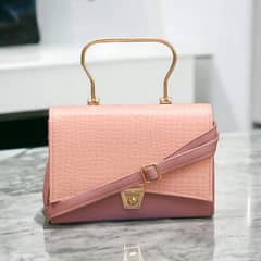 stylish leather handbag for women