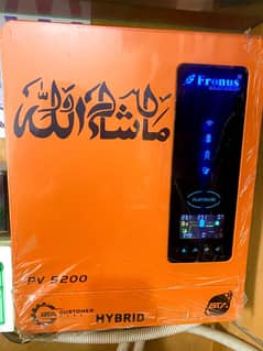 Fronus PV-5200 Hybrid inverter Less Used" With Box and Warranty