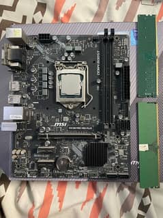 core i5 9400f. motherboard and ram combo