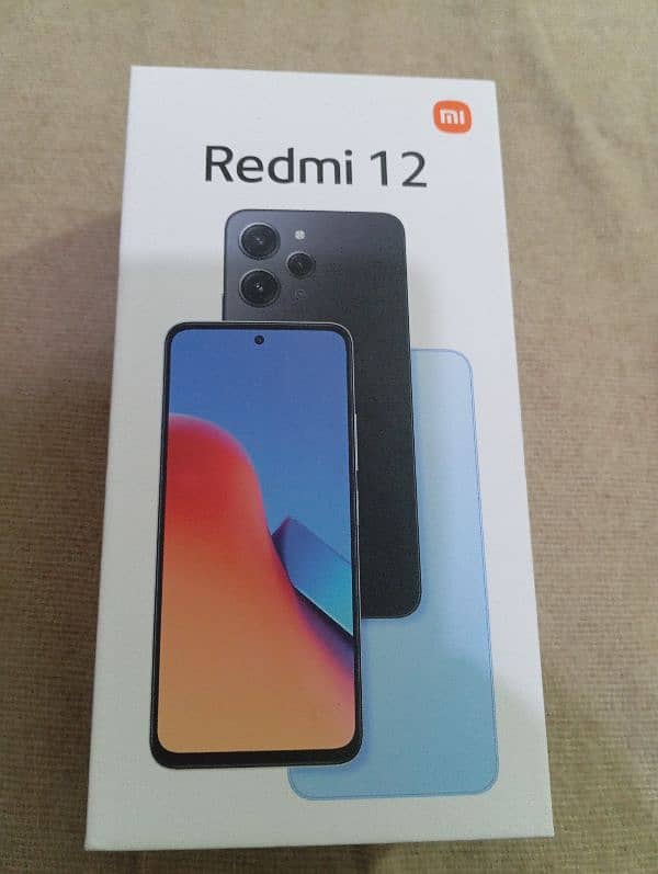 Redmi 12 , 8+8/128 With Box and original Charger 4