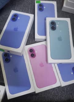 Iphone 16 128gb Boxpack Non Active Tale & Pink color