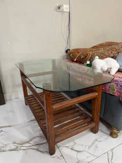 Diyar Wood Centre Table 42x21 inch In 9/10 Condition