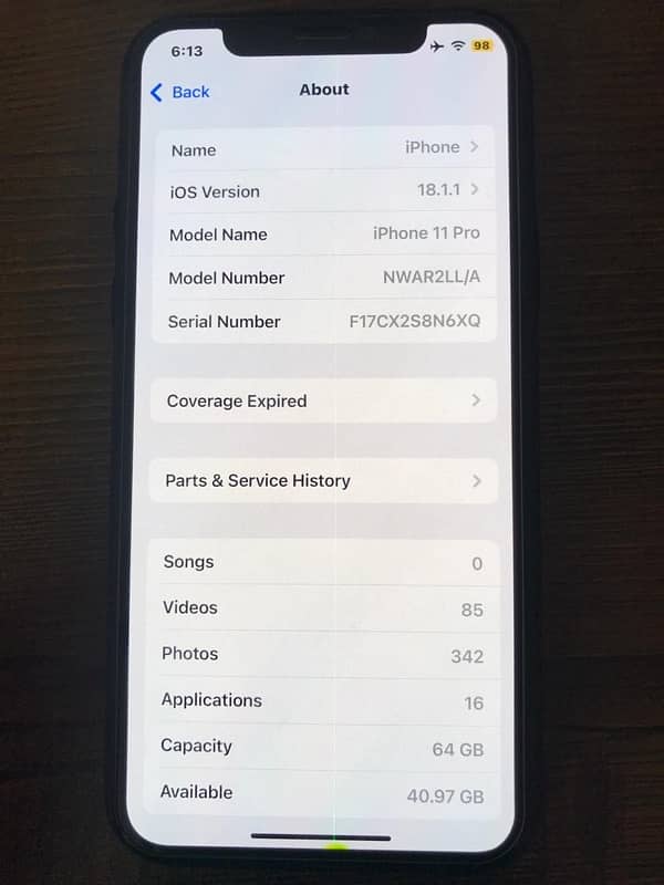 iphone 11pro. no exchange only sale 2