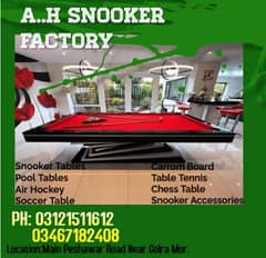 Snooker Table|Billiard Table|Table Tennis