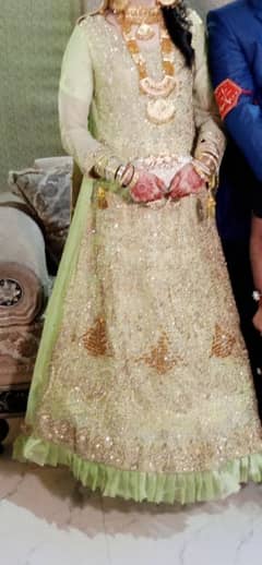 once used bridal walima maxi for sale