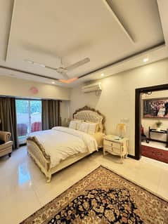 Brand New fully furnished house 5 bedroom phase 8 Usman block bahria town Rawalpindi