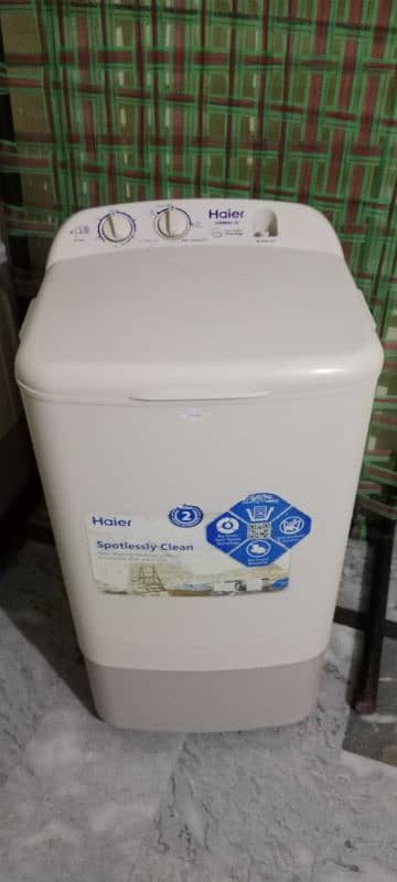 haier washing 0