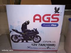 AGS battery for motorcycle 12 volts