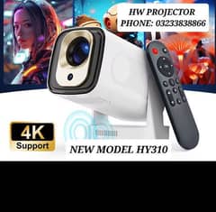 MEGA EID SALE 60% Off New HY310 Projector 4k Full Hd Auto Focus 1080P