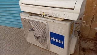 1 to. DC inverter haier ac for sale running condition. R410 gass.