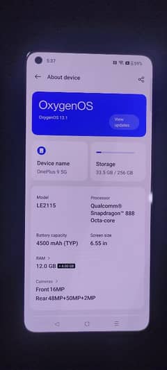 Oneplus 9 5G [ 10/10 ] [ 100% Ok ] [ 12/256 ] [ Exchange Possible ]