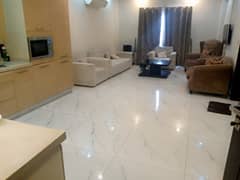 One bed full furnished flat available for rent in hights 2ext phase 4 bahira town Rawalpindi