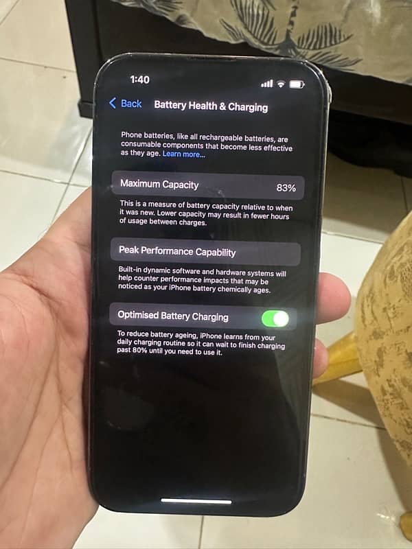 iPhone 13 Pro 256GB Sierra Blue PTA Approved 7