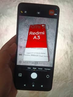 Redmi A3 4/128 with box charge