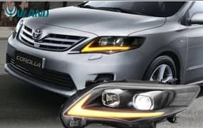 Corolla Nike Headlights and Modifications