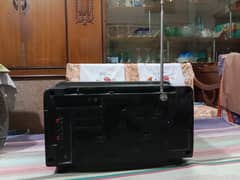 sony radio with buffer speakers .  contact 03330031118 .