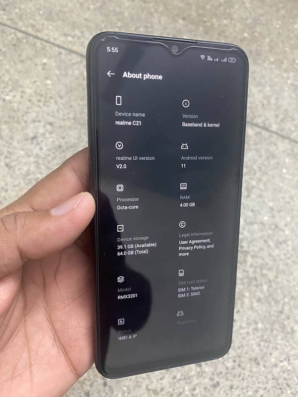 Realme C21 4/64Gb 5