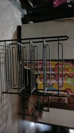 Brand new steel shoe rack 5 steps