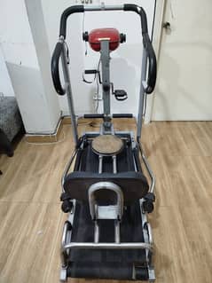 Multi purpose Treadmill. . has cycling, rowing etc options