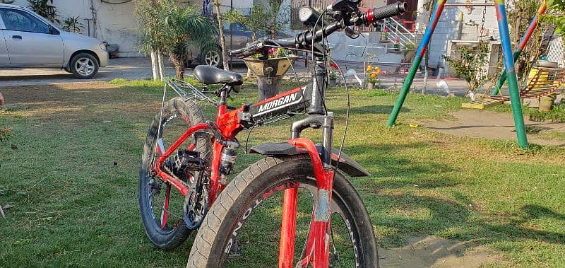 morgan foldable bike in new condition just 20 days used 2