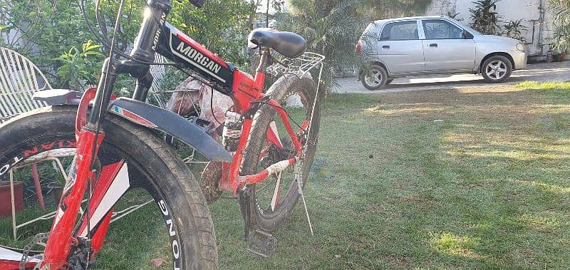 morgan foldable bike in new condition just 20 days used 4