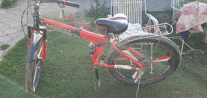 morgan foldable bike in new condition just 20 days used 7