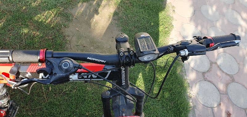 morgan foldable bike in new condition just 20 days used 8