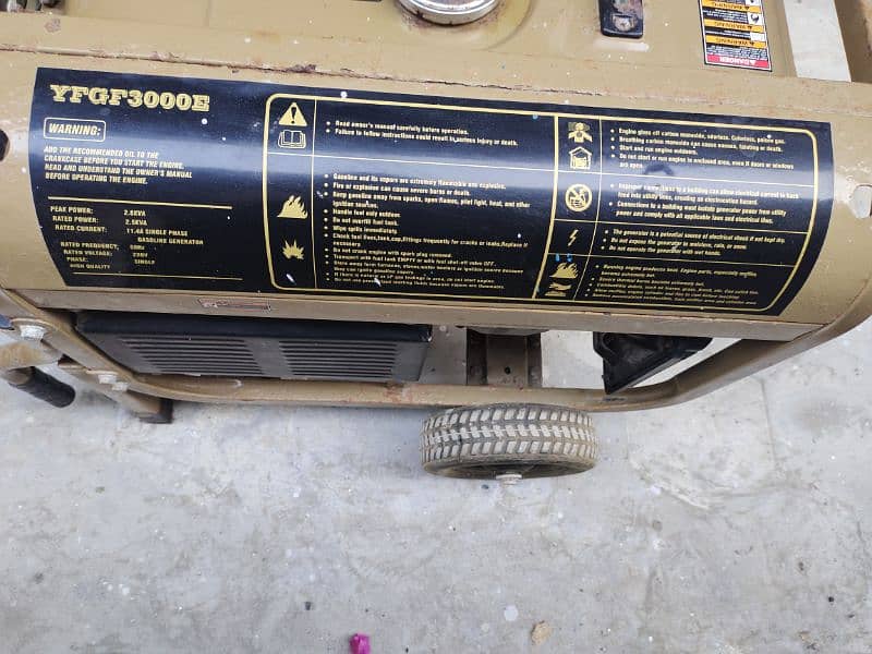 generator 3kva original geniune condition 6