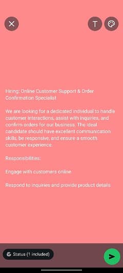 Hiring: Online Customer Support & Order Confirmation Specialist