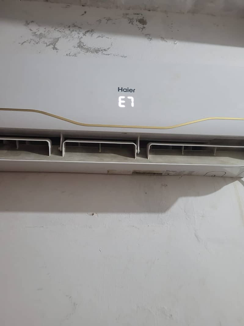 Haier 1 ton inverter ac 0