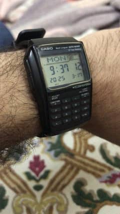 Original casio data bank watch, digital